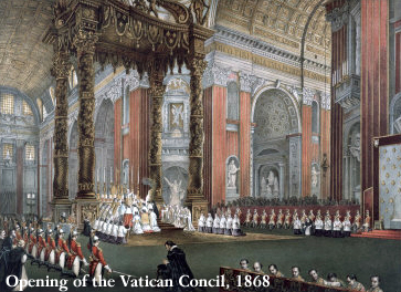Opening of the Vatican Council, 1868
