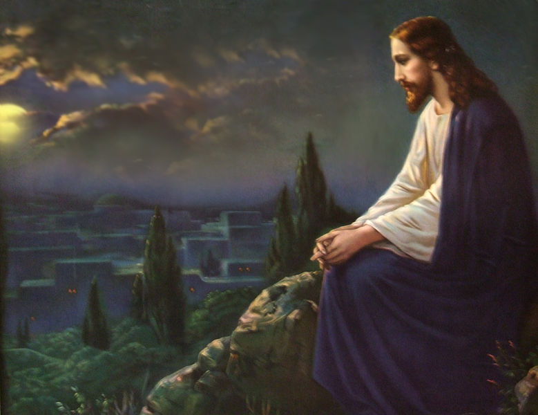 Christ lamenting over Jerusalem