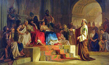 Trial of St. Paul before Nero