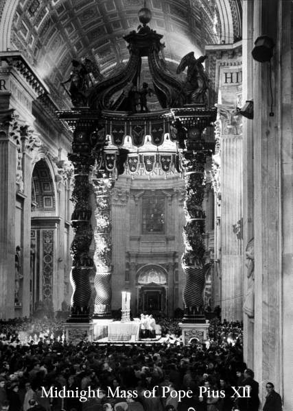 Midnight Mass of Pope Pius XII