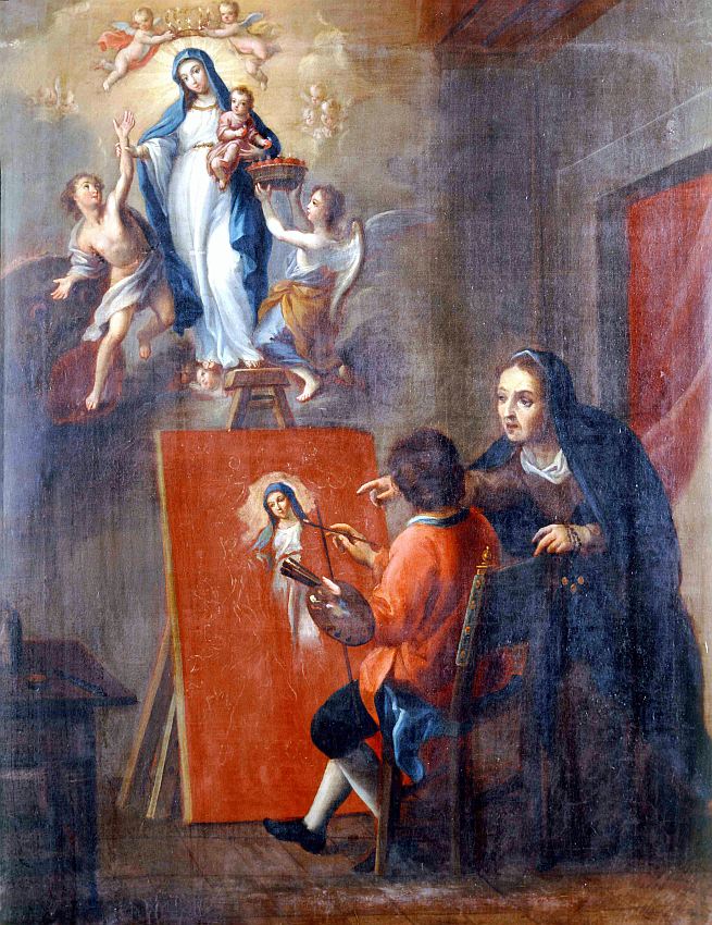Painting of Our Lady of Light